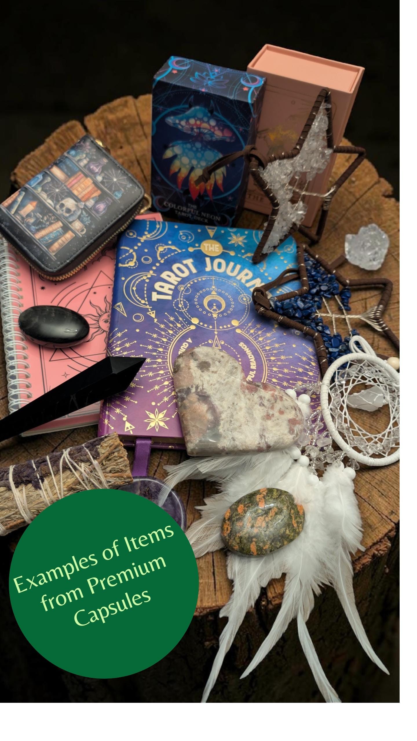 The Scoopothecary's Large Mystery Scoop: Witchy Confetti, Crystals, Jewelry, and Fun Curios