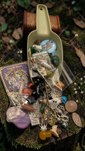 The Scoopothecary's Large Mystery Scoop: Witchy Confetti, Crystals, Jewelry, and Fun Curios